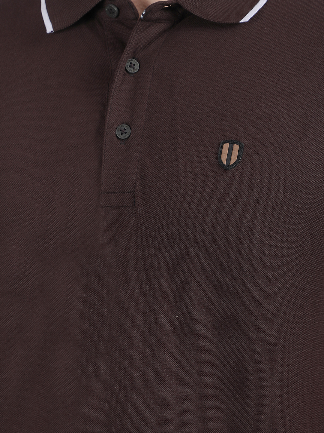 Numero Uno Men Chocolate Brown Polo T-Shirt